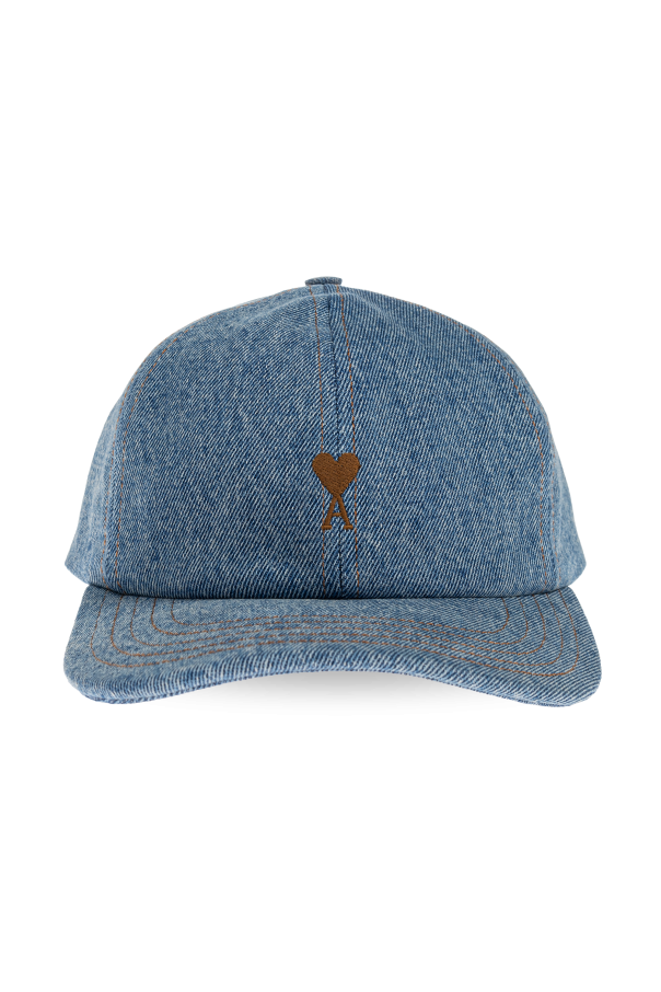 Ami Alexandre Mattiussi BLUE Baseball cap 1