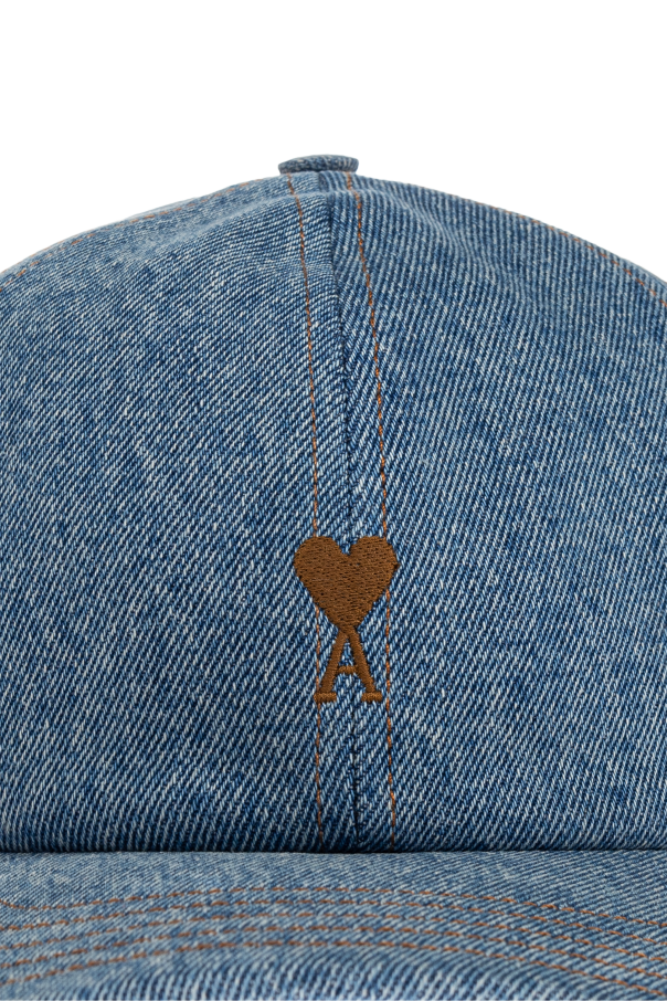 Ami Alexandre Mattiussi BLUE Baseball cap 5