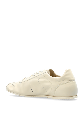 Ami Alexandre Mattiussi cream Leather sports shoes 5