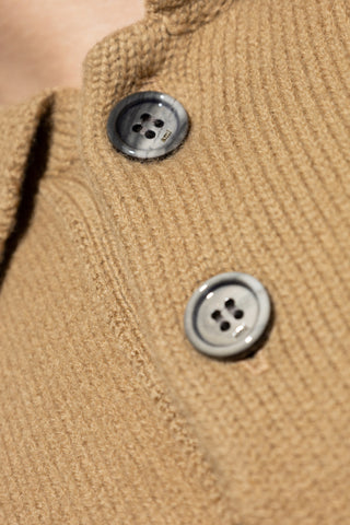 Ami Alexandre Mattiussi BROWN Wool polo 7