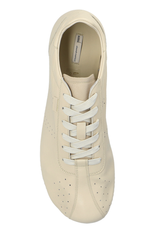 Ami Alexandre Mattiussi cream Leather sports shoes 6