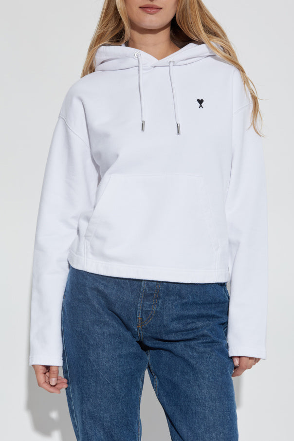 Ami Alexandre Mattiussi WHITE Hoodie 3