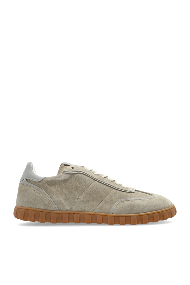 Ami Alexandre Mattiussi GREY Suede sports shoes 1