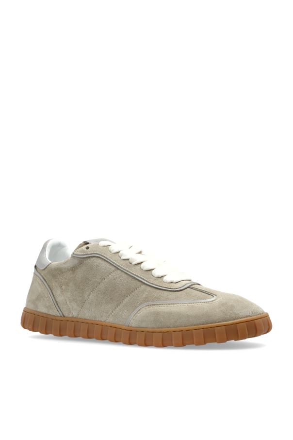 Ami Alexandre Mattiussi GREY Suede sports shoes 4
