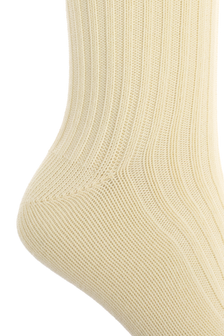Ami Alexandre Mattiussi cream Three-pack of socks with embroidered logo 5