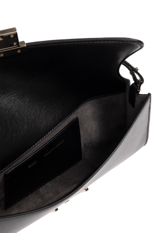 Ami Alexandre Mattiussi BLACK Leather shoulder bag 6