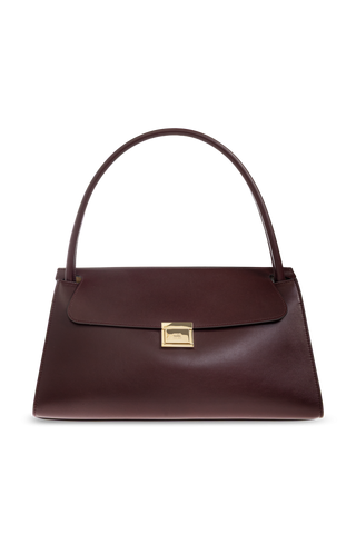 Ami Alexandre Mattiussi BURGUNDY Leather shoulder bag 1