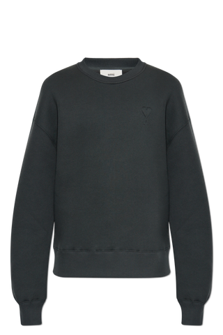 Ami Alexandre Mattiussi GREY Sweatshirt with logo 1