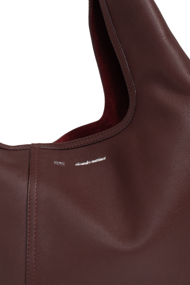 Ami Alexandre Mattiussi BURGUNDY Shoulder bag 7