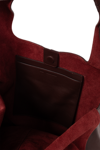 Ami Alexandre Mattiussi BURGUNDY Shopper-type bag 6