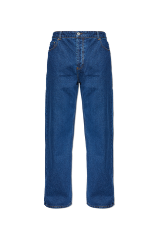 Ami Alexandre Mattiussi NAVY BLUE Straight-leg jeans 1