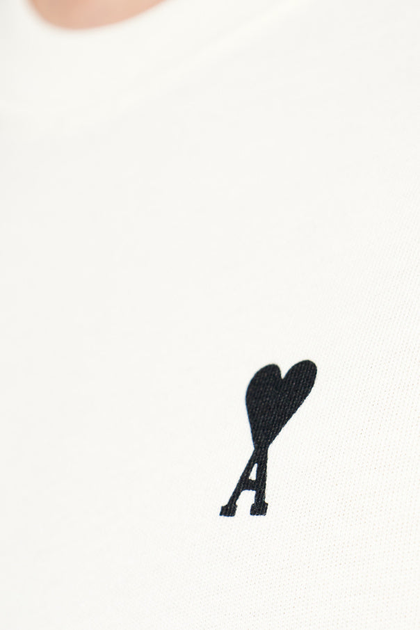 Ami Alexandre Mattiussi cream T-shirt with print 5