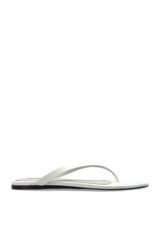 Ami Alexandre Mattiussi WHITE Leather slides 1