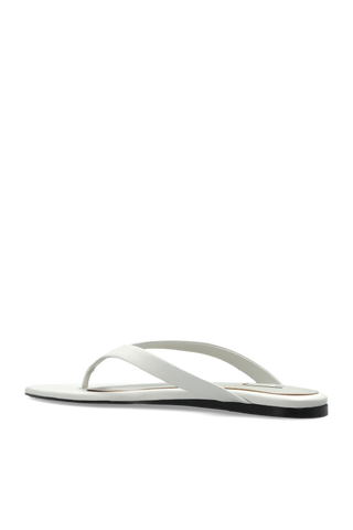 Ami Alexandre Mattiussi WHITE Leather slides 5