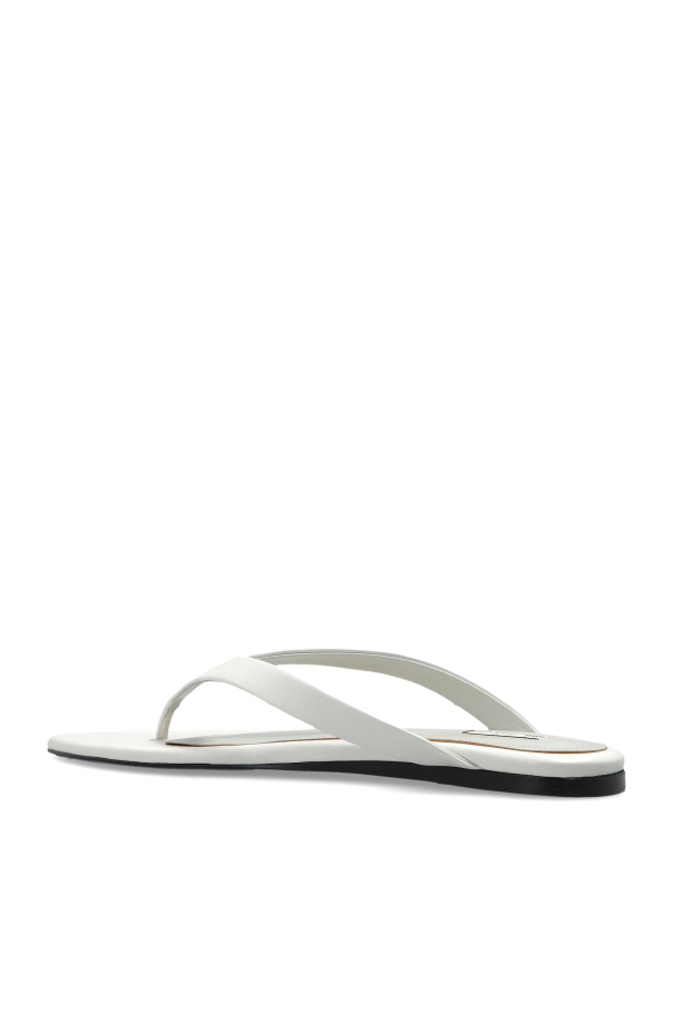 Ami Alexandre Mattiussi WHITE Leather slides 5