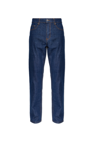 Ami Alexandre Mattiussi NAVY BLUE Straight-leg jeans 1