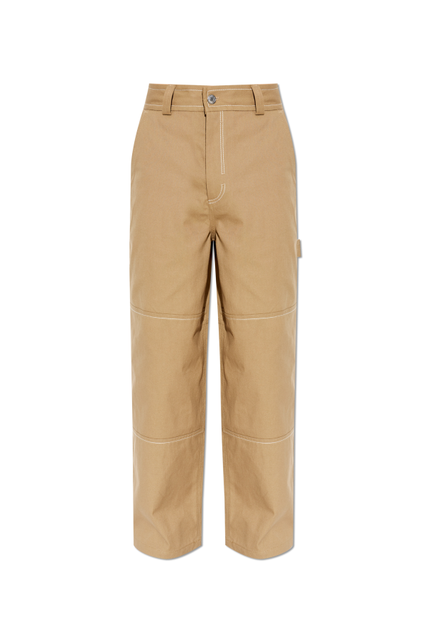 Ami Alexandre Mattiussi BROWN Wide-leg jeans 1