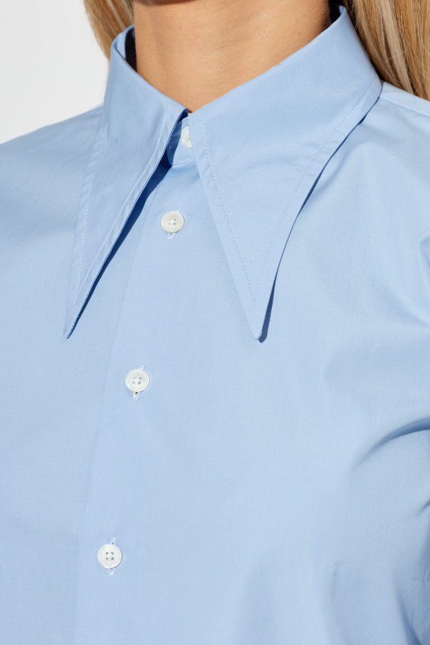 Ami Alexandre Mattiussi BLUE Cotton shirt 5