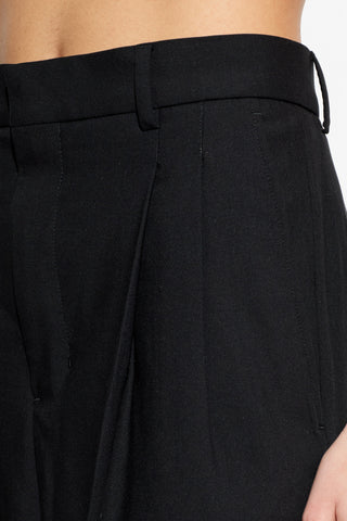Ami Alexandre Mattiussi BLACK Straight-leg wool trousers 5