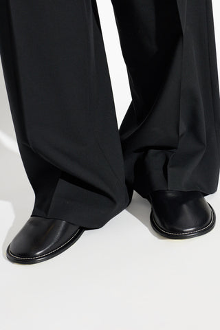 Ami Alexandre Mattiussi BLACK Leather shoes 2