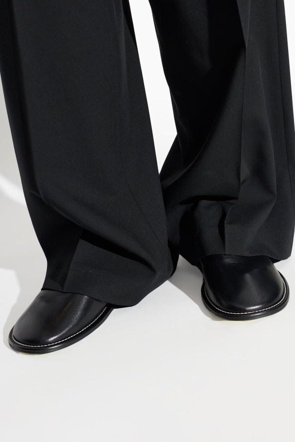 Ami Alexandre Mattiussi BLACK Leather shoes 2