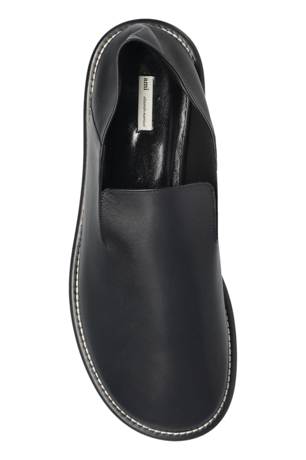 Ami Alexandre Mattiussi BLACK Leather shoes 6