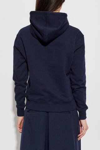 Ami Alexandre Mattiussi NAVY BLUE Sweatshirt with embroidered logo 4