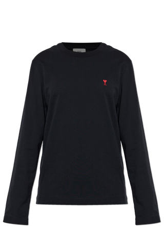 Ami Alexandre Mattiussi BLACK Long sleeve T-shirt 1