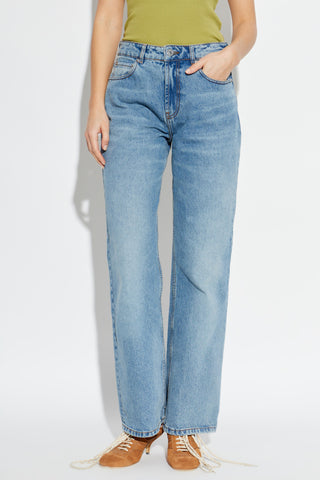 Ami Alexandre Mattiussi BLUE Jeans with logo 3