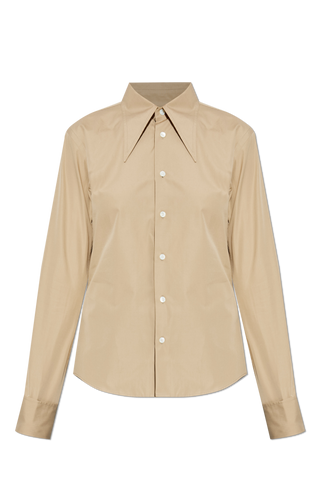 Ami Alexandre Mattiussi beige Cotton shirt 1