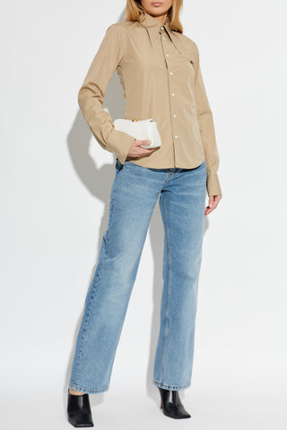 Ami Alexandre Mattiussi beige Cotton shirt 2