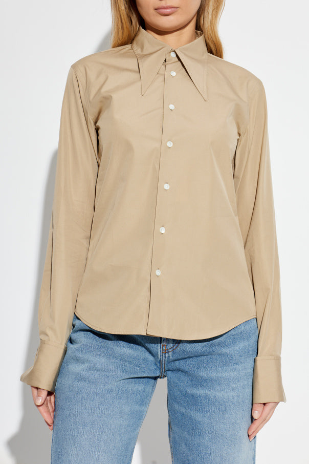 Ami Alexandre Mattiussi beige Cotton shirt 3