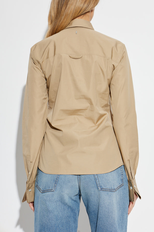 Ami Alexandre Mattiussi beige Cotton shirt 4