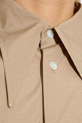 Ami Alexandre Mattiussi beige Cotton shirt 5