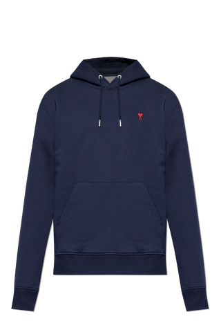 Ami Alexandre Mattiussi NAVY BLUE Sweatshirt with logo 1