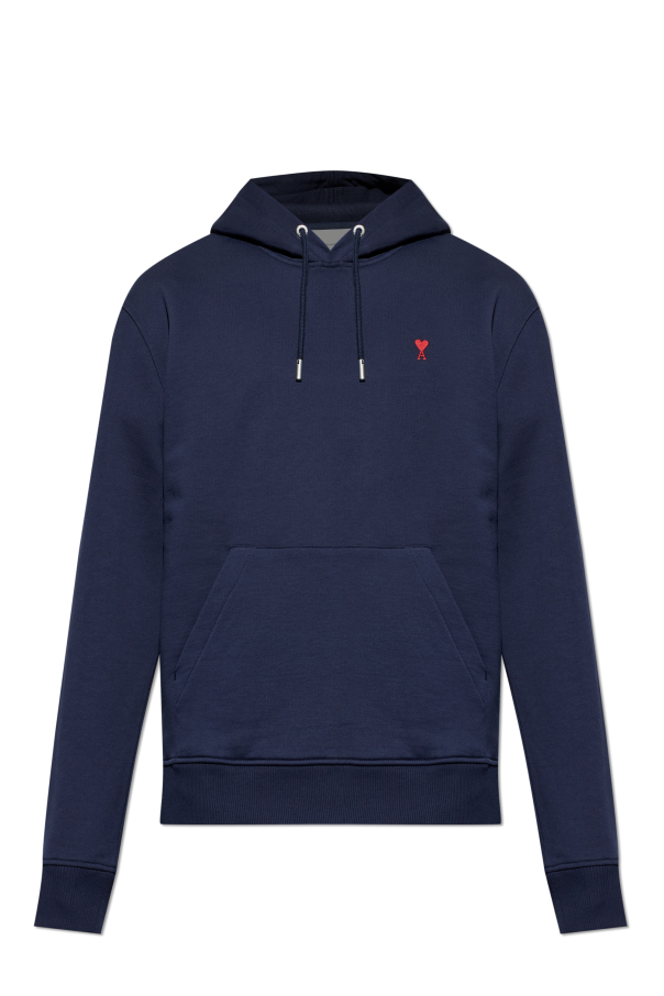 Ami Alexandre Mattiussi NAVY BLUE Sweatshirt with logo 1