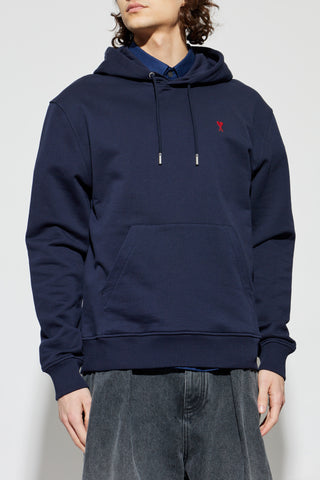 Ami Alexandre Mattiussi NAVY BLUE Sweatshirt with logo 3
