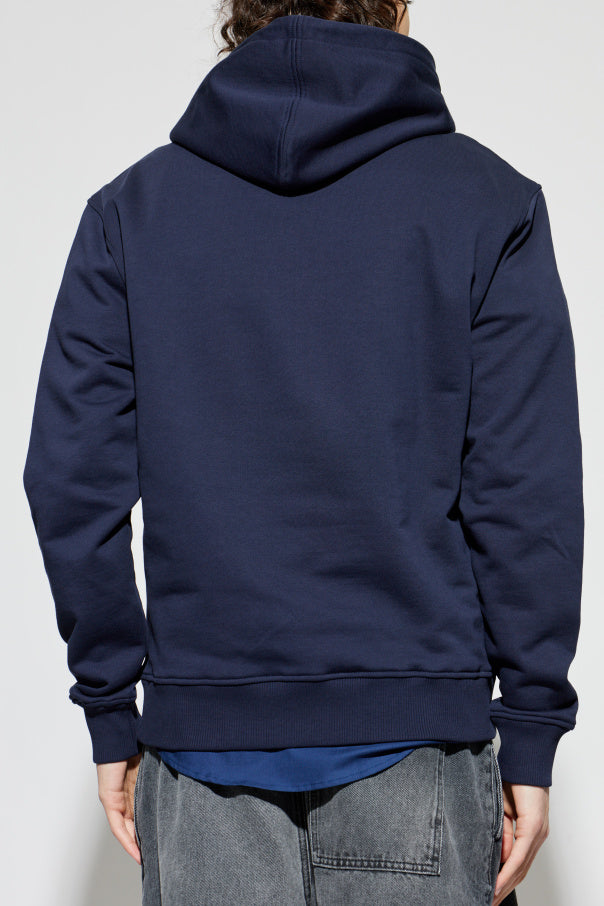 Ami Alexandre Mattiussi NAVY BLUE Sweatshirt with logo 4