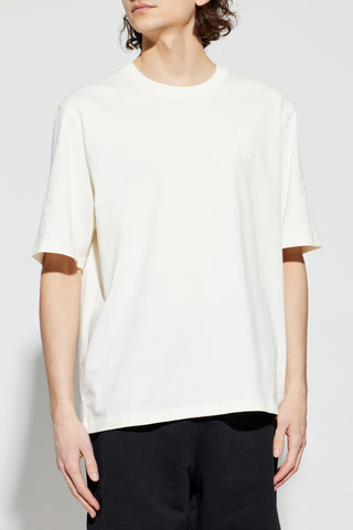 Ami Alexandre Mattiussi cream T-shirt with logo 3