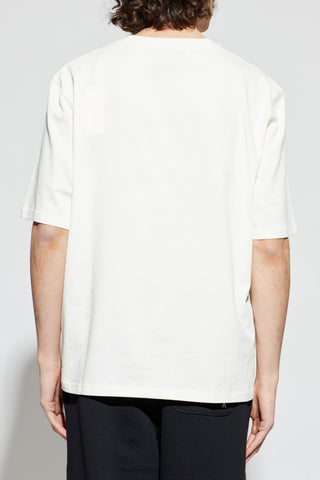 Ami Alexandre Mattiussi cream T-shirt with logo 4
