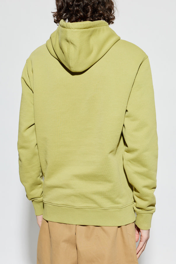 Ami Alexandre Mattiussi GREEN Sweatshirt with logo 4