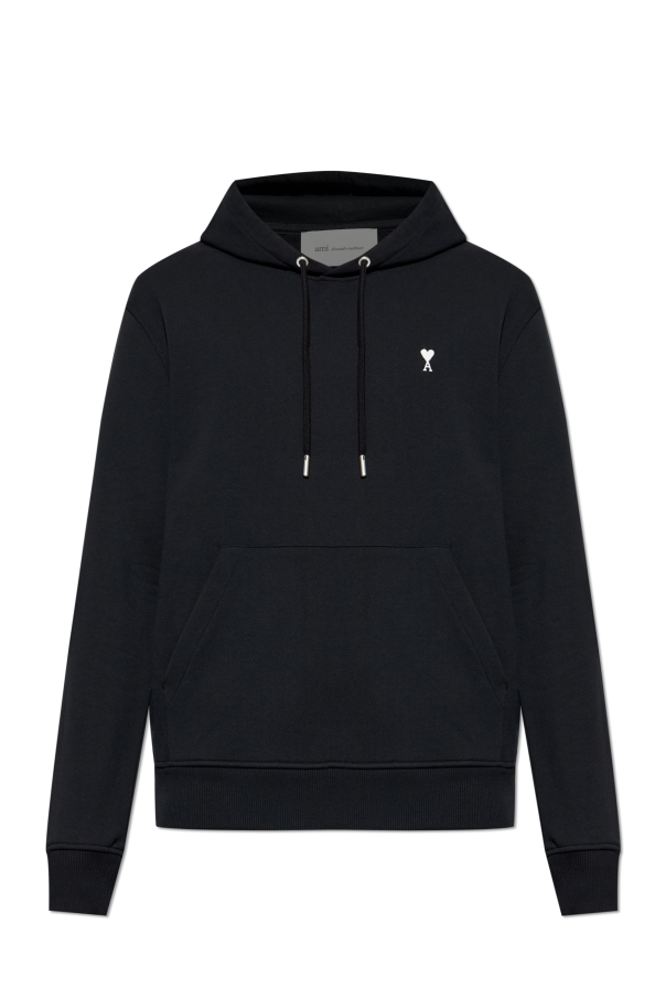 Ami Alexandre Mattiussi GREEN Sweatshirt with logo 1