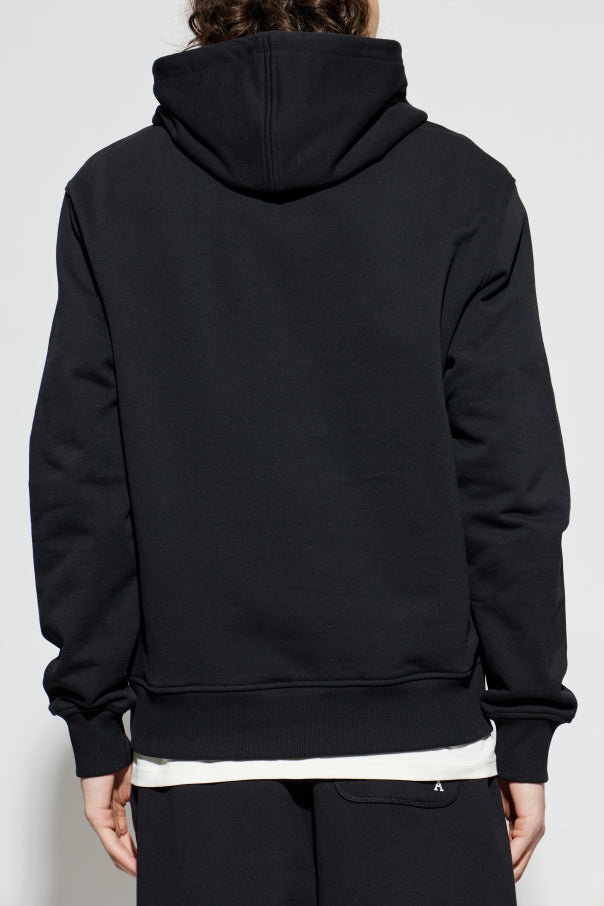 Ami Alexandre Mattiussi GREEN Sweatshirt with logo 4