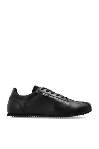 Ami Alexandre Mattiussi BLACK Sports shoes with logo 1