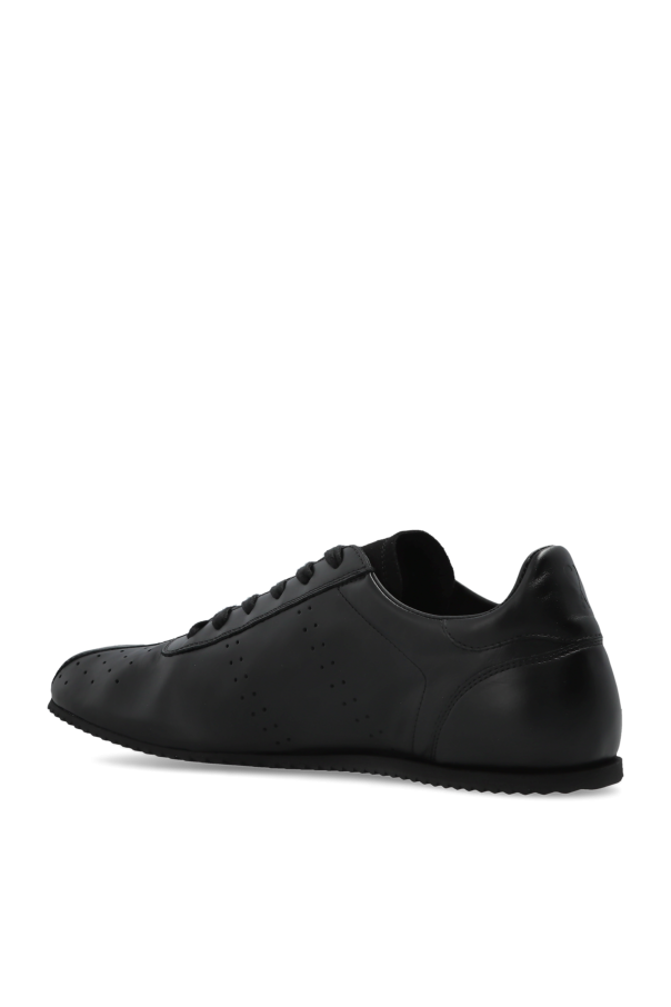 Ami Alexandre Mattiussi BLACK Sports shoes with logo 5