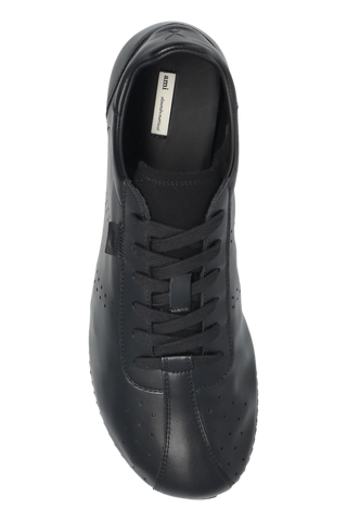 Ami Alexandre Mattiussi BLACK Sports shoes with logo 6