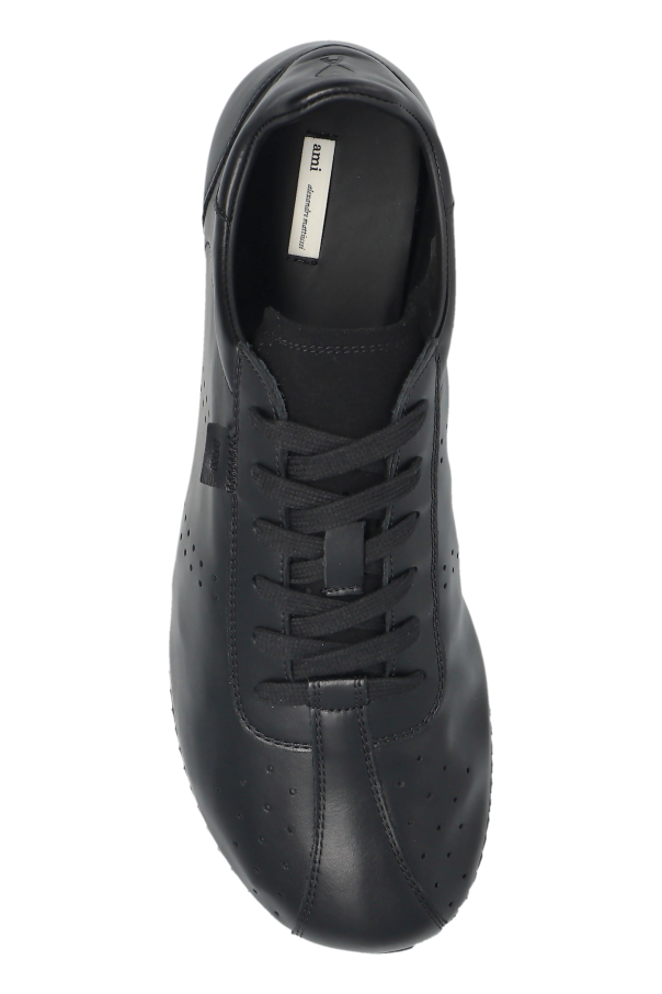 Ami Alexandre Mattiussi BLACK Sports shoes with logo 6