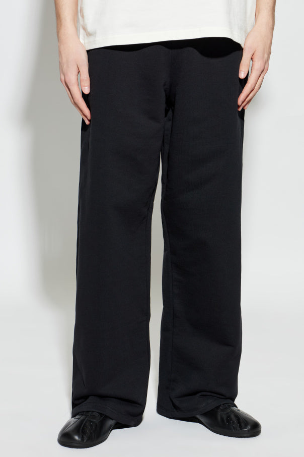 Ami Alexandre Mattiussi BLACK Wide-leg sweatpants 3