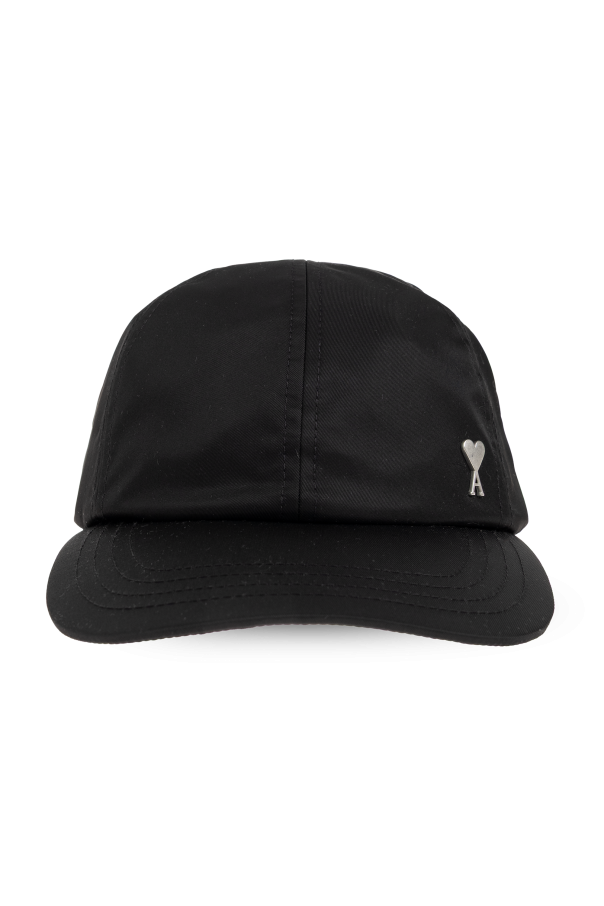 Ami Alexandre Mattiussi BLACK Baseball cap 1