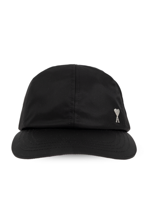Ami Alexandre Mattiussi BLACK Baseball cap 1
